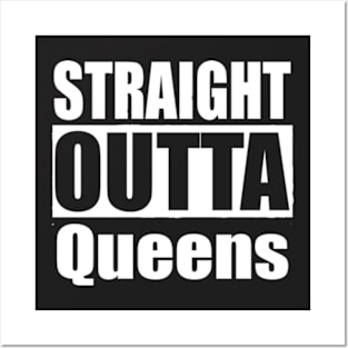 Straight Outta Queens New York Posters and Art